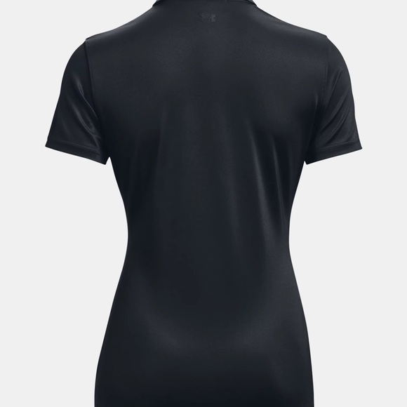 Women's Under Armor Tactical Perf Range Polo 2.0 Black Size Medium - Picture 2 of 3